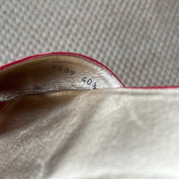 Prada Red Patent Flats 10/10.5 - Picture 11 of 11